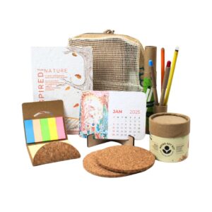 Combo of Plantable Stationery and Cork Items