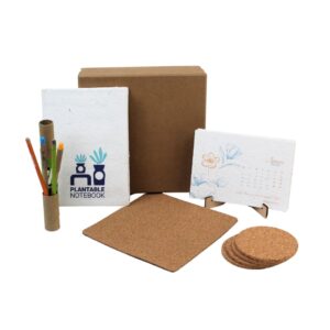Combo of Plantable Stationery and Cork Items