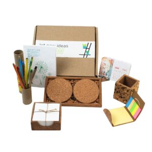 Combo of Plantable Stationery and Cork Items